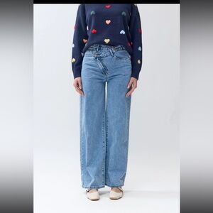 ShopEvelynne Light Blue Flare Jeans from France. 🇫🇷